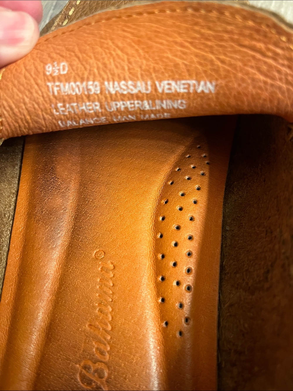 Tommy Bahama Leather Slip-On Loafers - Picture 3 of 8